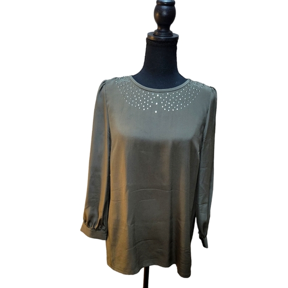 Louisa Blouse / Olive Grove